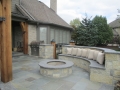 Hardscape Kitchen and Firepit Design and Installation