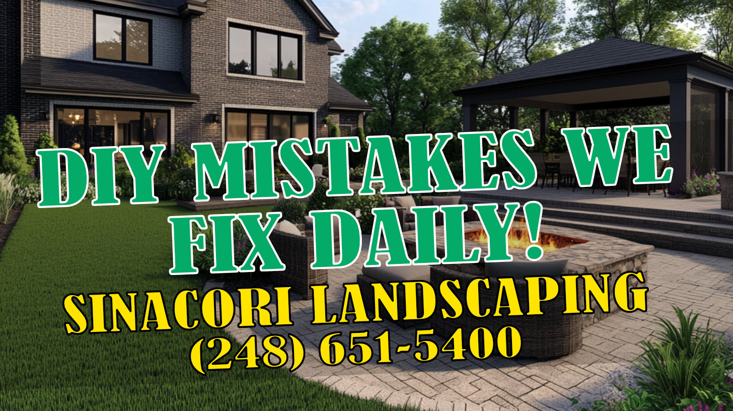 DIY Landscape Mistakes in Macomb County, MI