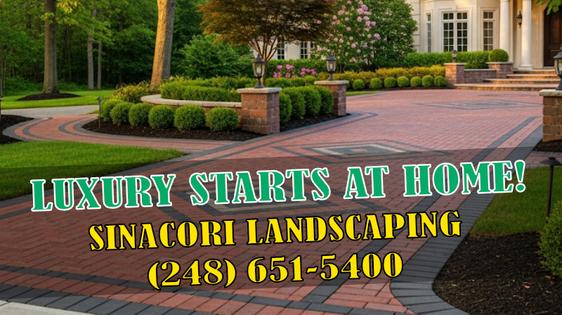 Brick Paver Driveway - Oakland County, MI